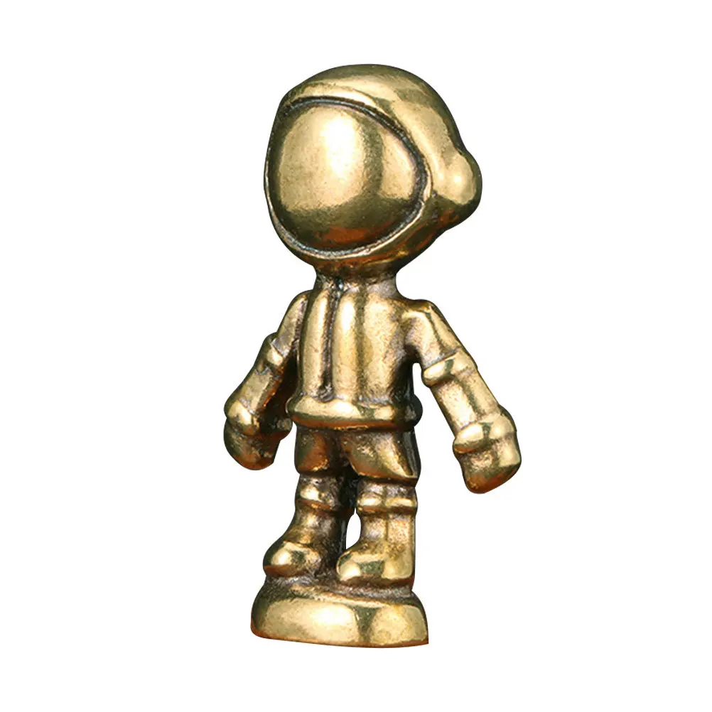 

Retro Brass Robot Decor Indoor Desktop Decoration Exquisite Robot Adornment Finely Processed Long-Lasting Material Safe