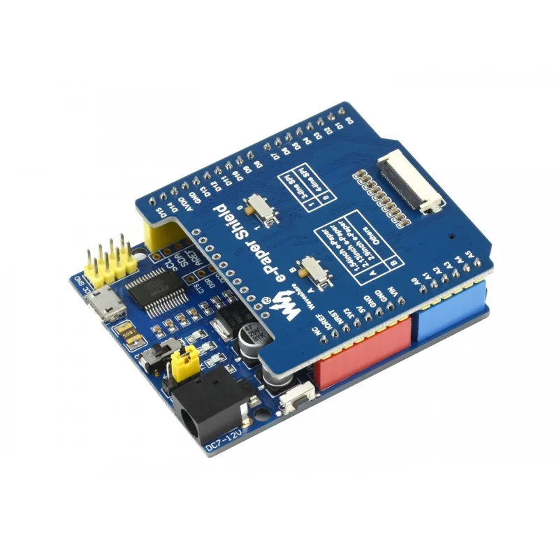 WaveshareUniversal e-Paper Raw Panel Driver Shield for Arduino