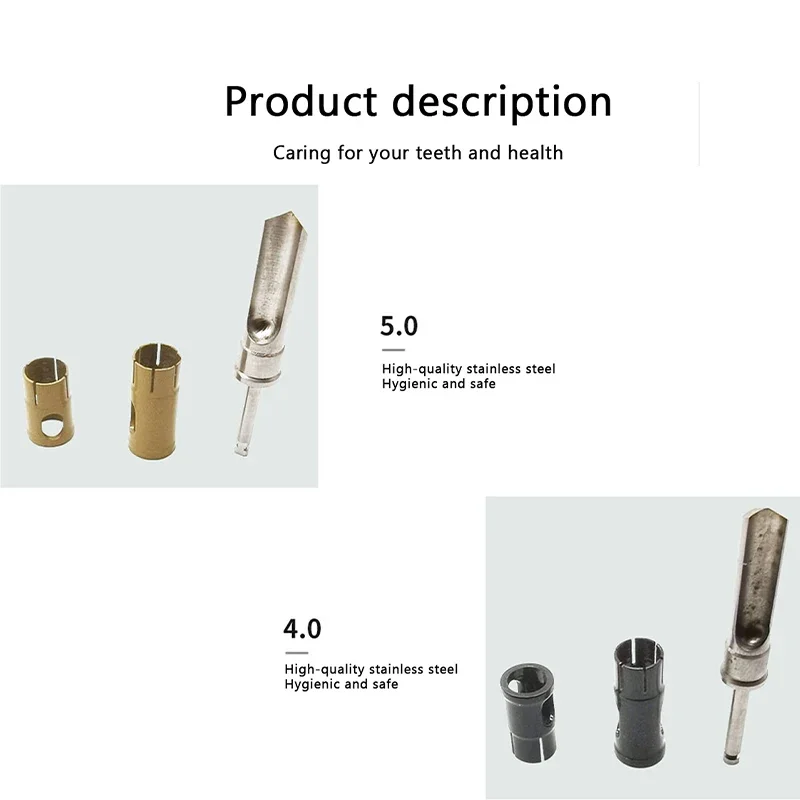Dental Autologous Bone Drill  Implant Bone Extraction Ring Drill  Positioning Collection Drill Dental Tool