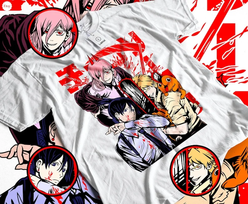 Unisex Demonic Hunters Ensemble T-shirt - Anime Vigilante Crew