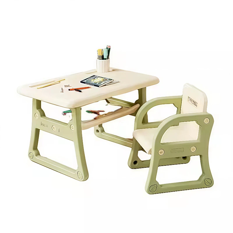 어린이 학교 책상 어린이 책상 세트 어린이 가구 학습 Mesa Plegable Mesa Infantil 어린이를위한 테이블과 의자 세트