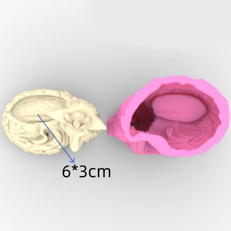Unique Resin Mold Silicone Craft Mould Flexible Vase Moulds Jewelry Jar Mould Perfect for Hand-Making Vase