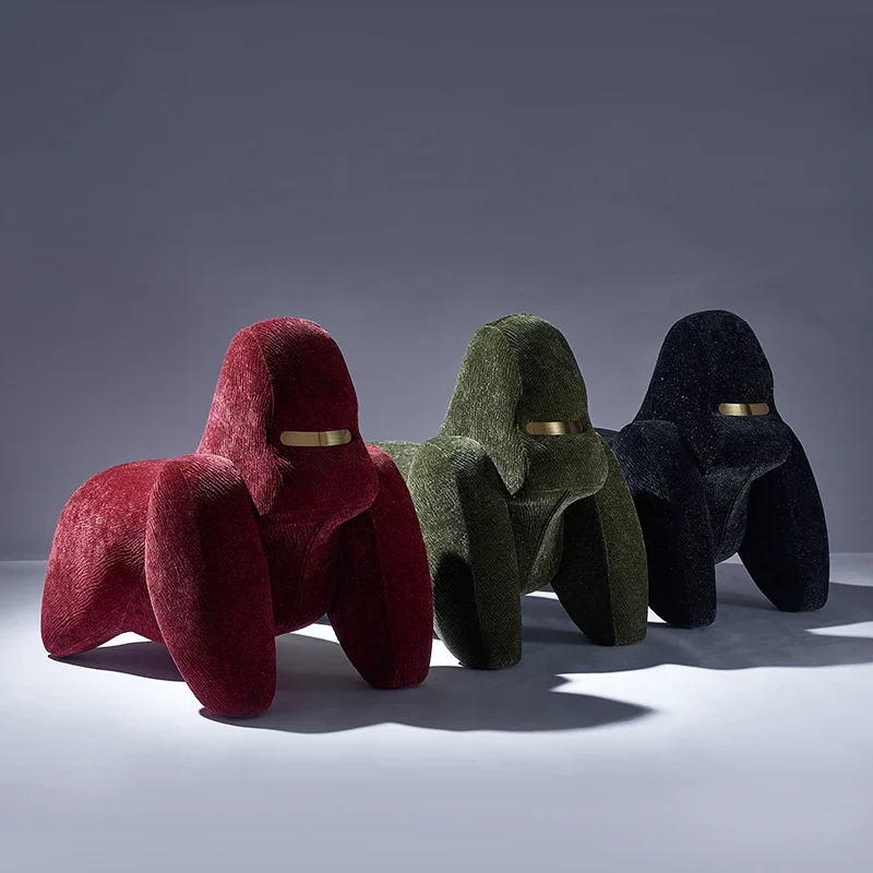 

King Kong leisure chair Internet celebrity creative gorilla children single sofa household cartoon