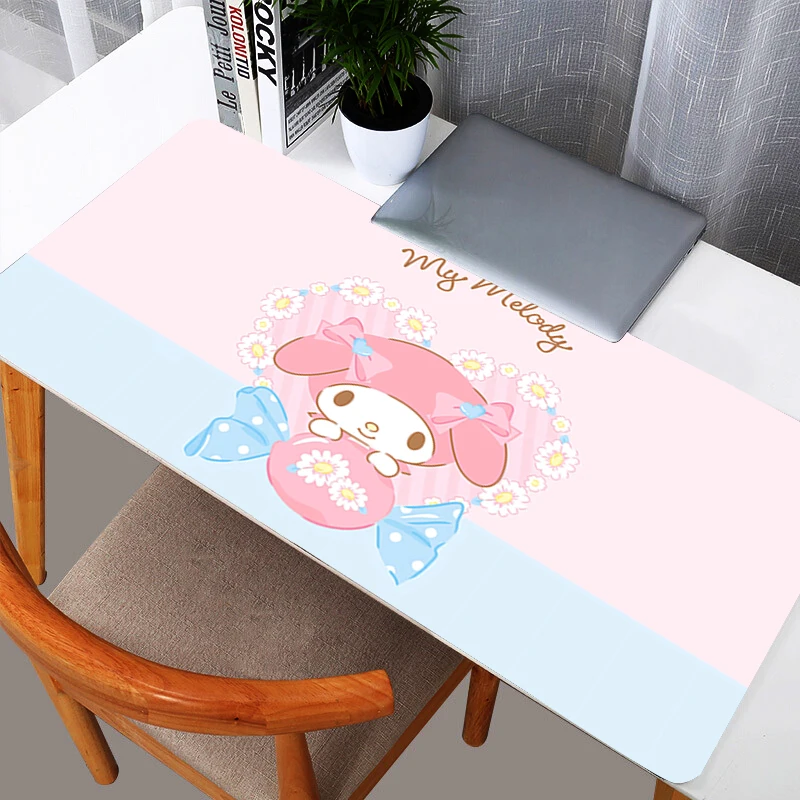 My Melody Mouse Pad Anime Carpe Large PC Gamer Computer durable Mausepad Varmilo Keyboard Gaming Accessories Desk Mat