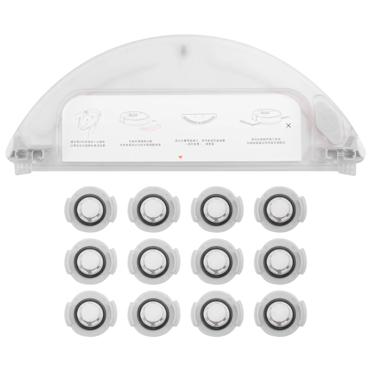 N89R Water Tank Water Core for Xiaomi Roborock S5 S50 S51 S55 S6 S52 T61 P50 T7 T4 T6 P5 for XIAOWA E2 E3 E4 Vacuum Cleaner