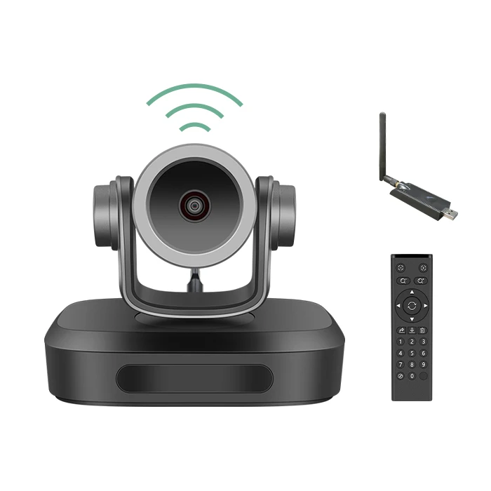 2.4G wireless PTZ Camera ndi 1080P hd conference cameras conference system livestream equipment ptz video conference camera