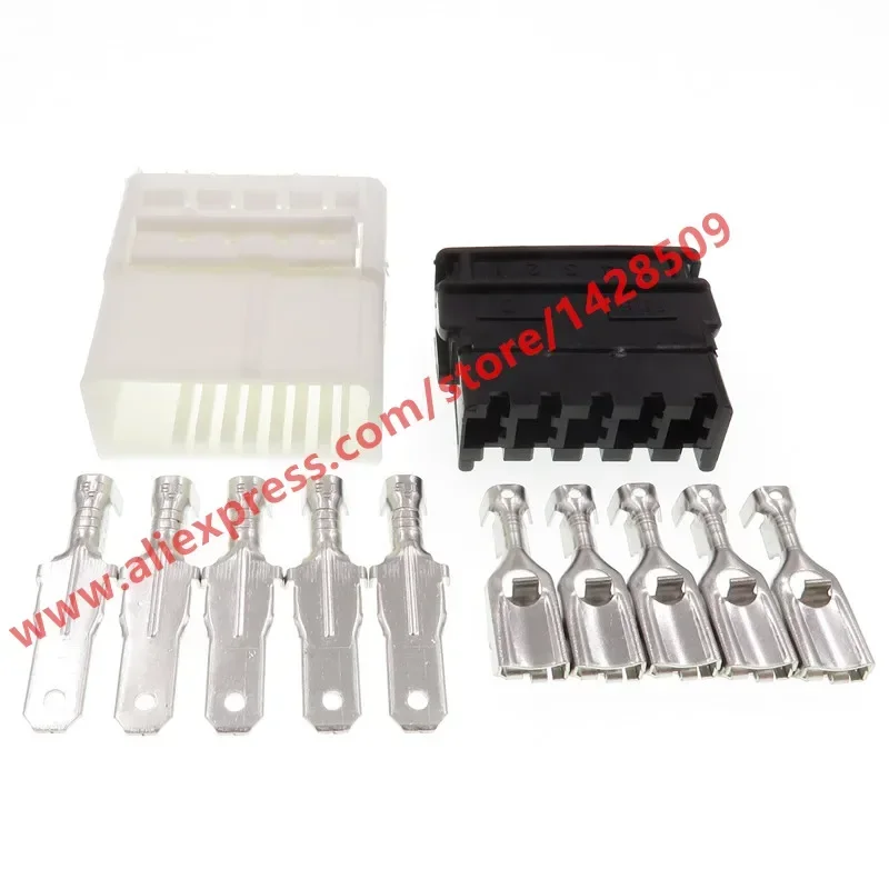 1 Set 5 Pin High Current Car Connector Automotive Plugs Female Male Wire Electrical Cable Connectors