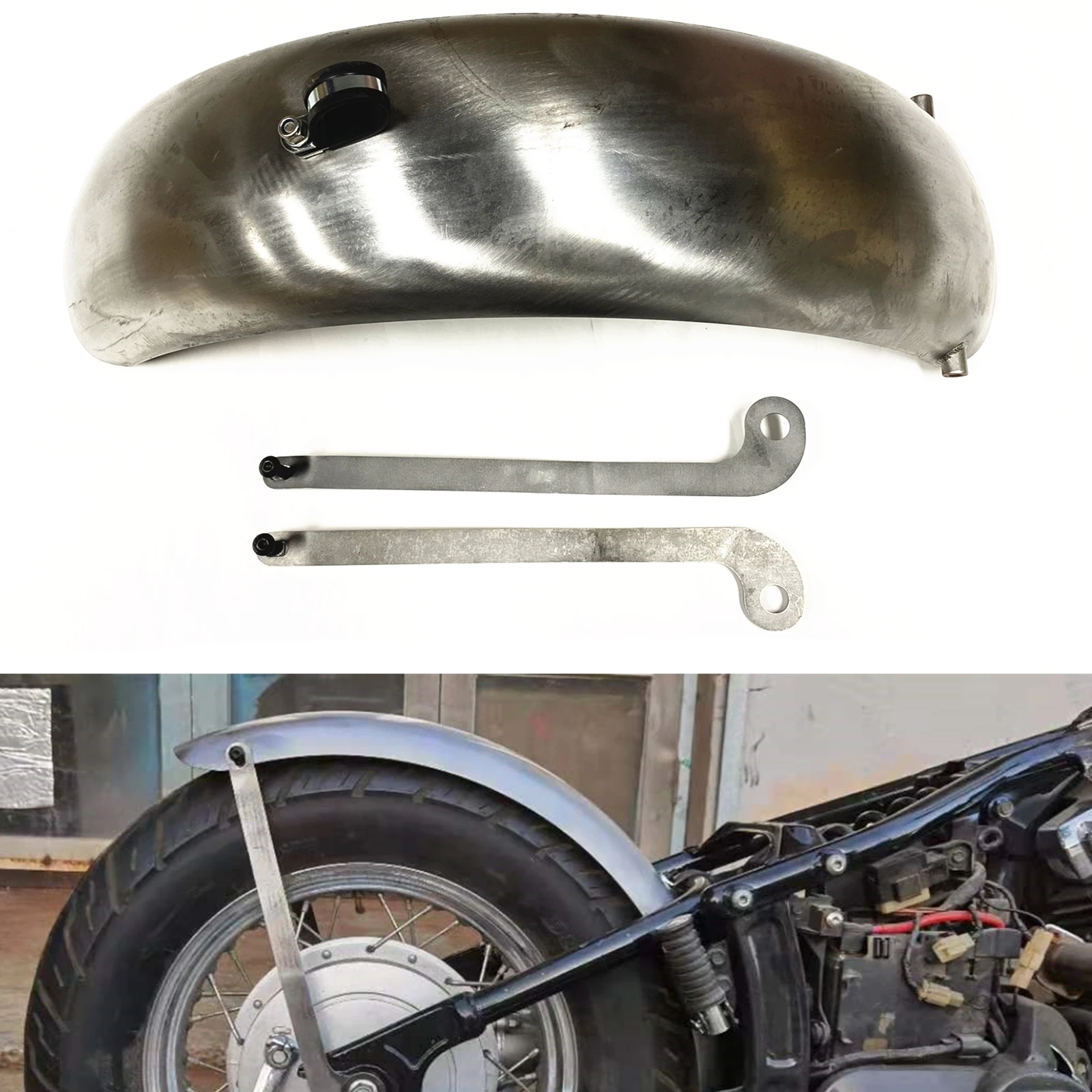 Osłona przeciwbłotnika motocykla osłona przeciwbryzgowa motocykla osłona błotnika do 400 YAMAHA DRAGSTAR 650