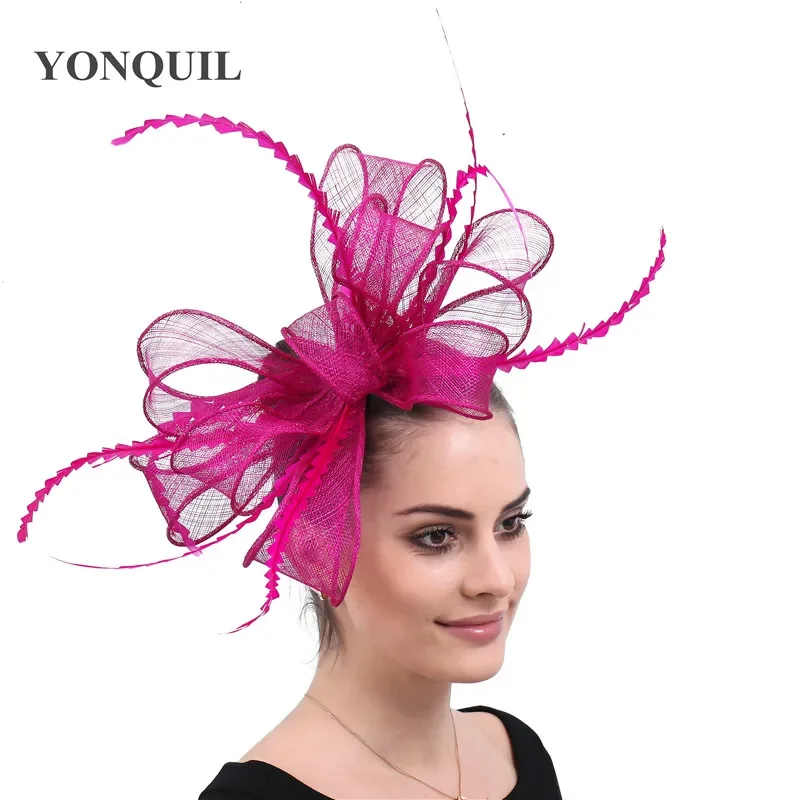 Formal Dress Fashion Fancy Fascinator Headband Hats Elegant Ladies Occasion Church Fedora Caps Headpiece Women Fashion Headwear