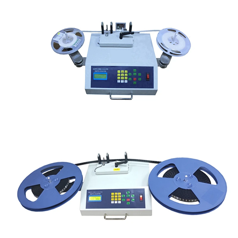 Compteur automatique de composants de pièces SMD Résistance à la vitesse réglable Condensateur d'inductance de puce IC 901 902E Machine de comptage de points électroniques