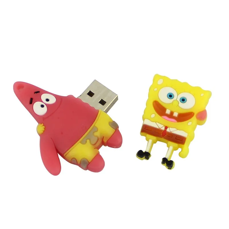 Cartoon Underwater Little Man 2TB 1TB 512gb 256gb 128g Usb Flash Drive 64gb Memoria Flash Disk Memory Usb Pen Stick Student Girl