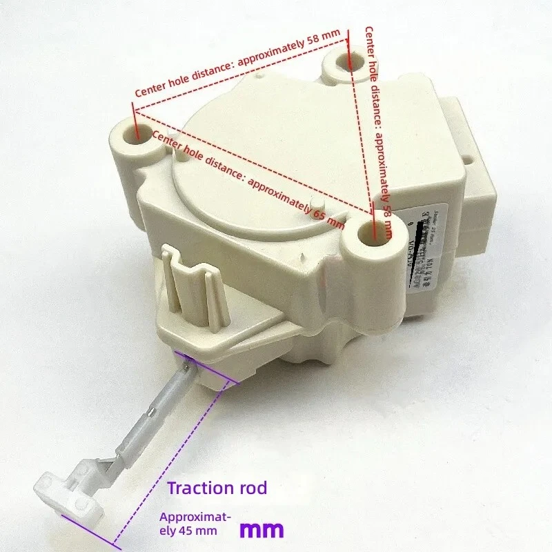 for Haier Washing Machine Retractor Double Travel XPQ-6A Drain Valve Motor QC22-1