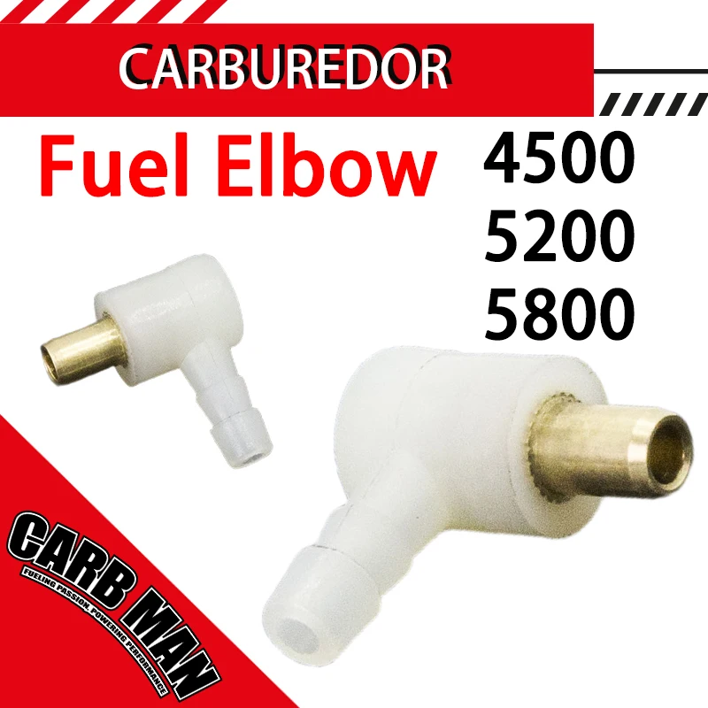 Carburetor Fuel Elbow Connector Hose For Briggs & Stratton 692317 493496 494451 093302 Gas Engine