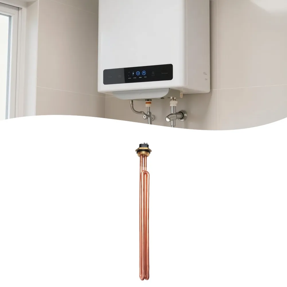 Copper Heating For element for RV Water Heater For immersion Type Camping Sinks Beer Machines 35x8x8cm HE90240 HE55220 Fit