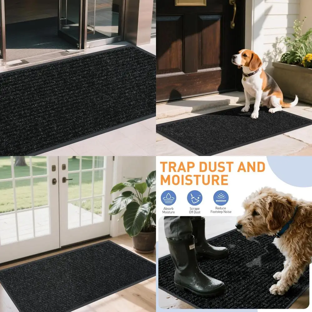

Customizable Non-Slip Indoor Outdoor Entrance Mat, 2ft x 18ft, Commercial Quality, Easy to Clean Door Mat, Low Profile for Enhan
