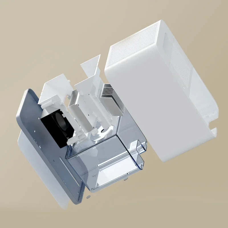 Настольный осушитель воздуха, осушитель воздуха, бесшумные поглотители влаги, резервуар для хранения воды 1500 мл, бытовой влагостойкий осушитель