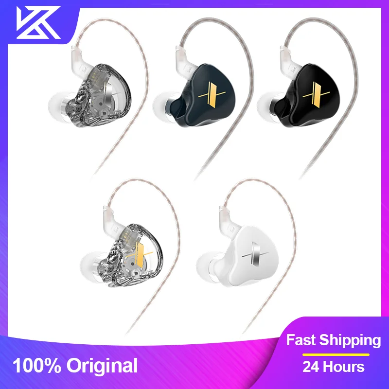 KZ EDX Bass słuchawki douszne HIFI muzyka słuchawki douszne stereo aktywne słuchawki z redukcją szumów słuchawki do telefonu komórkowego z zestawem słuchawkowym z mikrofonem