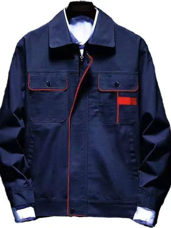 

Spring Autumn Long Sve ex Workwear Set Workers Wear Resistant Auto Repair Welding Labor Protection Work orm
