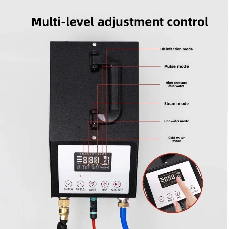 XL-80 silent brushless frequency conversion direct drive high pressure steam cleaner