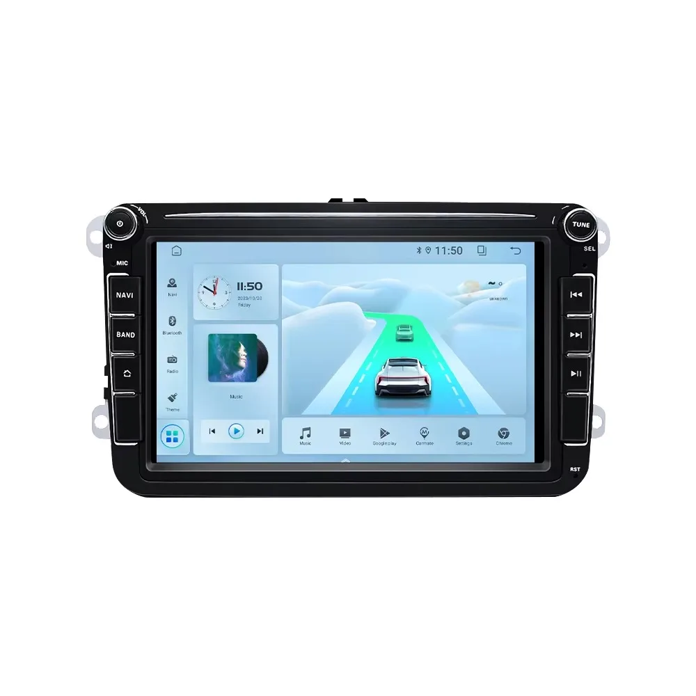

STLF8" Car Radio Android 2Din for Volkswagens Golf 5/6 Polo 6R VW Jetta Passat CC Tiguan Autoaudio Carplay Multimedia Navigation