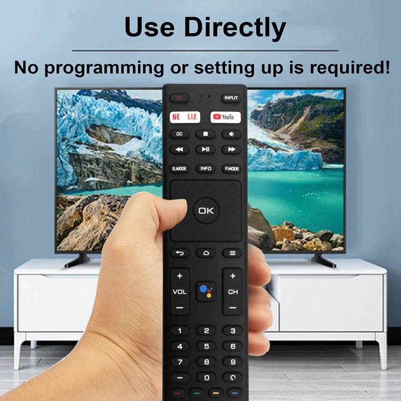 Replace RM-C3329 Remote Control For JVC Smart 4K UHD LCD HDTV RM-C3359 RM-C3369