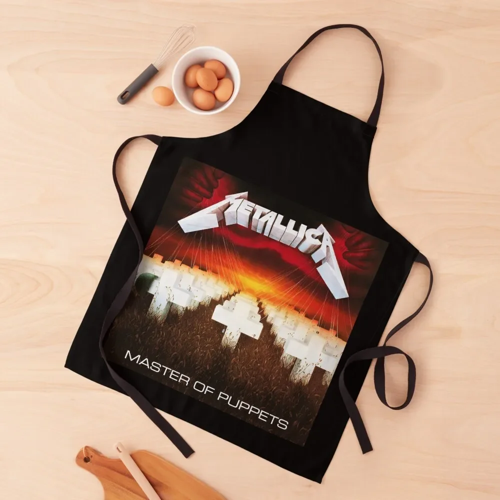 master of the metal music 2021 masjuli Apron Christmas gift kindergarten teacher House Things For Home And Kitchen Apron