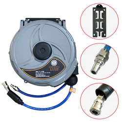 Pneumatic Pats Drum Automatic Retractable Pipe Air Drum Water Drum Electric Drum PU Clip Pneumatic Tool 20 Meter Air Compressor