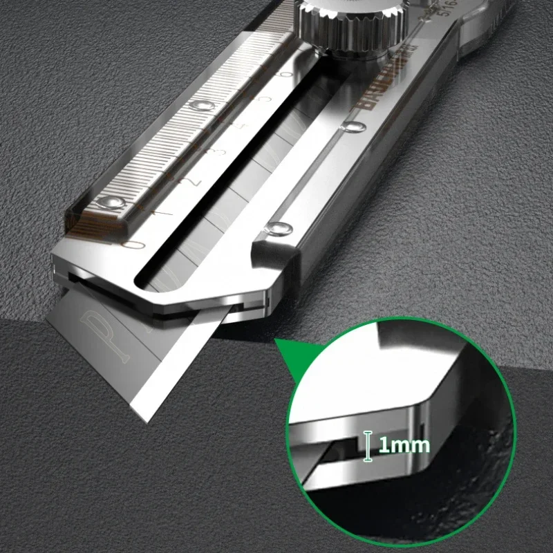 قاطع صندوق من الفولاذ المقاوم للصدأ عالي التحمل احترافي مع شفرات متعددة الأغراض لقطع مشاريع صياغة يدوية