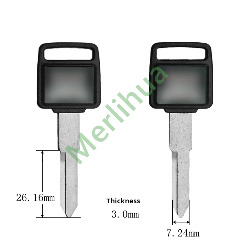 Honda motorcycle key, suitable for: Honda DIO turtle 24/27/28/34/35/52/53/54 ZX50 motorcycle key embryo