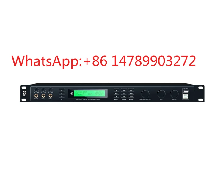 

Metal Body Microphone Preamplifier Professional Karaoke Audio Device