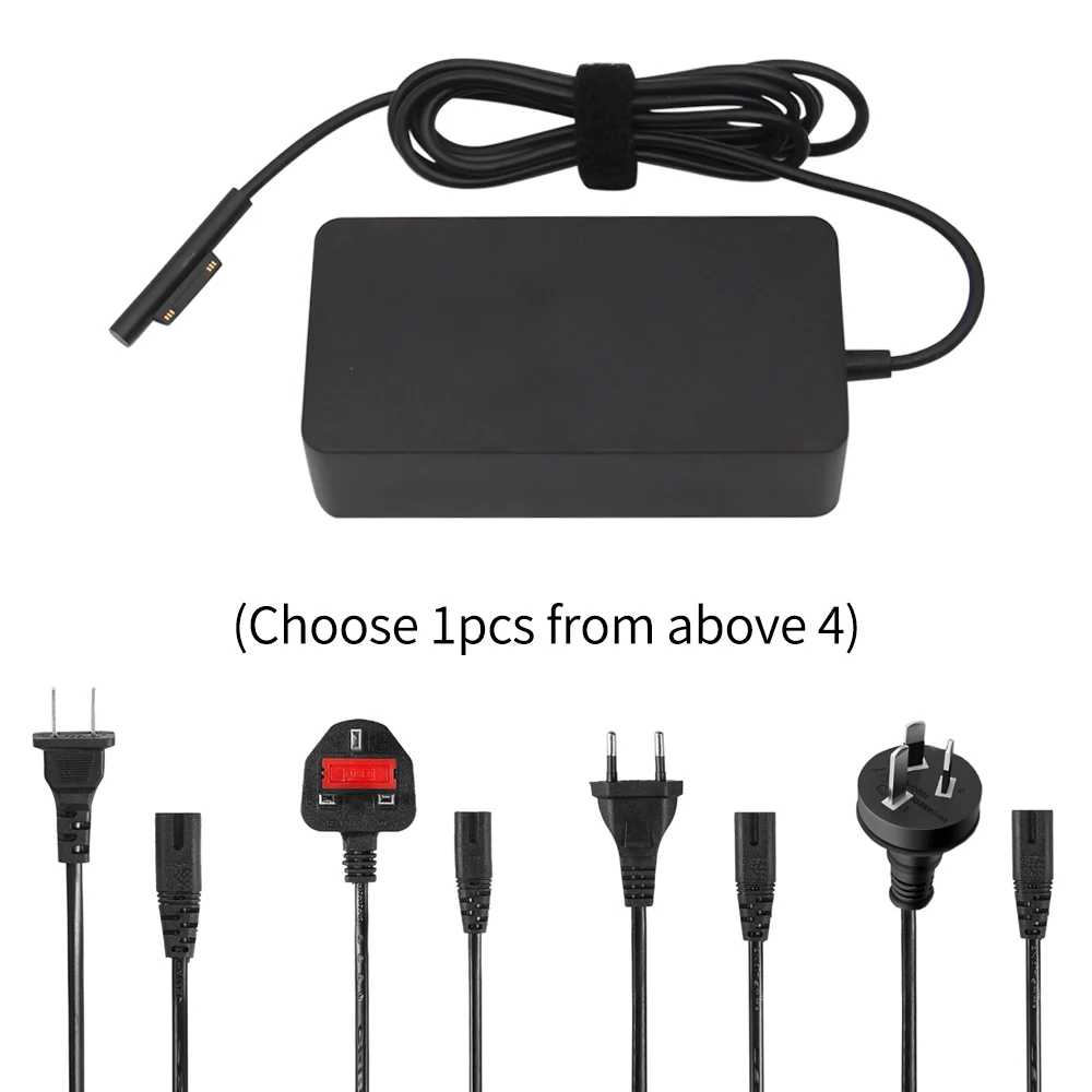 1 قطعة 15 فولت 4A 65 واط شاحن لمايكروسوفت السطح كتاب pro3 pro4 برو 5 برو 6 pro7 محول الطاقة منفذ USB 5 فولت 1A شاحن شحن سريع #3