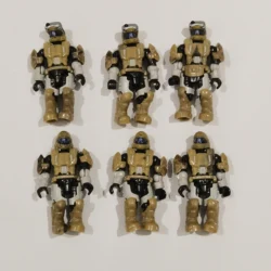 6 loose FIGURES toy no weapon 1:30 Mini Action Figure Model Toy, Collectible,  Figure Model,Christmas And Halloween Gift