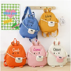 Children's Backpack Personalized Large Capacity Cartoon Bunny Kindergarten Baby Lightweight Backpack Children's Backpack