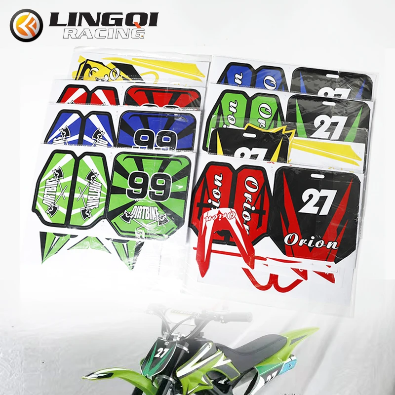 LING QI Motorcycle Sticker Decal Fits Fairing Kit For APOLLO ORION 110CC 125CC 150CC Motocross Dirt Pit Bike Accessories