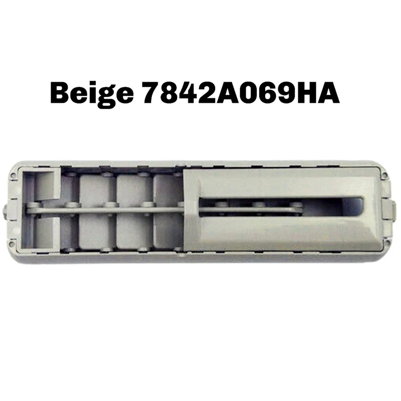 A7THK-Car Interior Roof Top Side Air Conditioning Vent Outlet A/C Panel Grille Cover For Mitsubishi Pajero 4 MK4