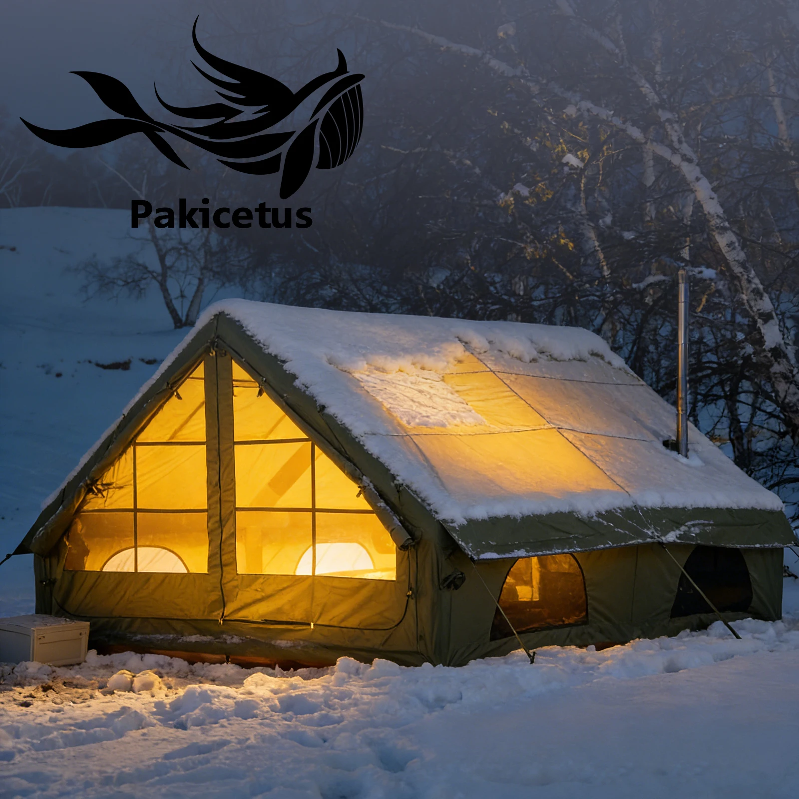 PAKICETUS Inflatable Camping Tent for Outdoor Adventures