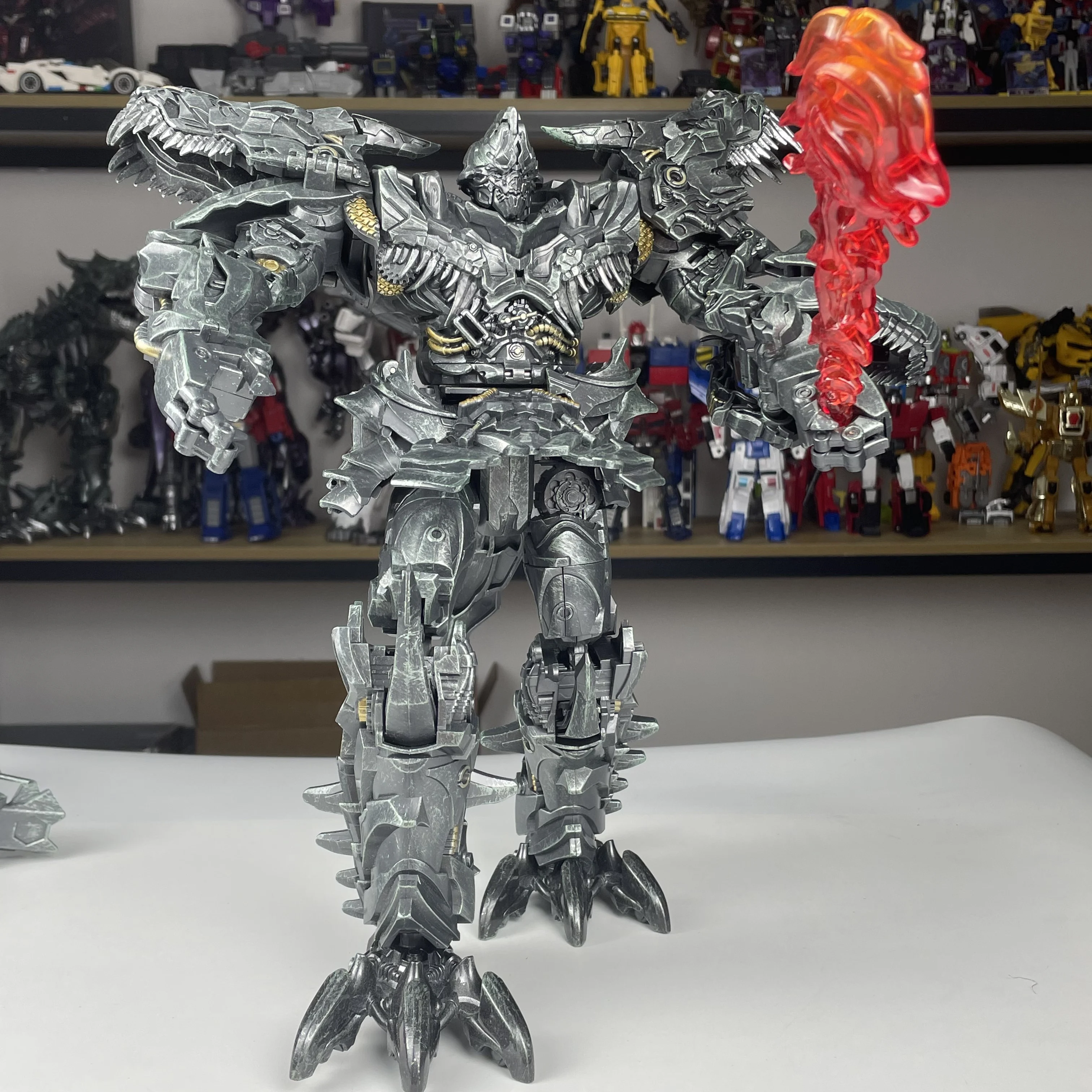 WEIJIANG W8600 38CM dinozaur figurka deformacja Robot Model Anime