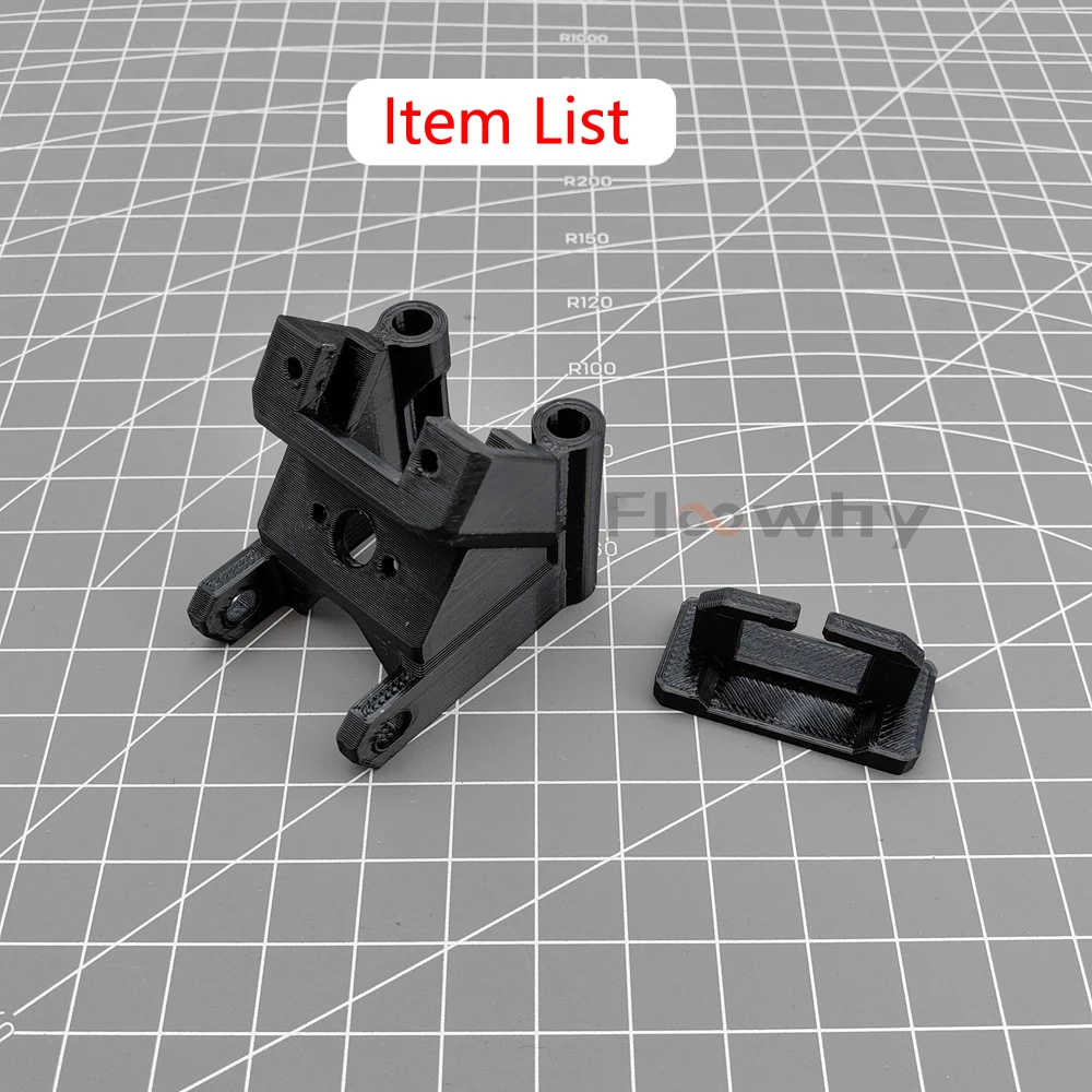 FPV Antenna Holder 3D Print T-shaped Support Bracket XT60 Plug Fixing Seat Replacement Part 25mm Distance for Quadcopter Drone