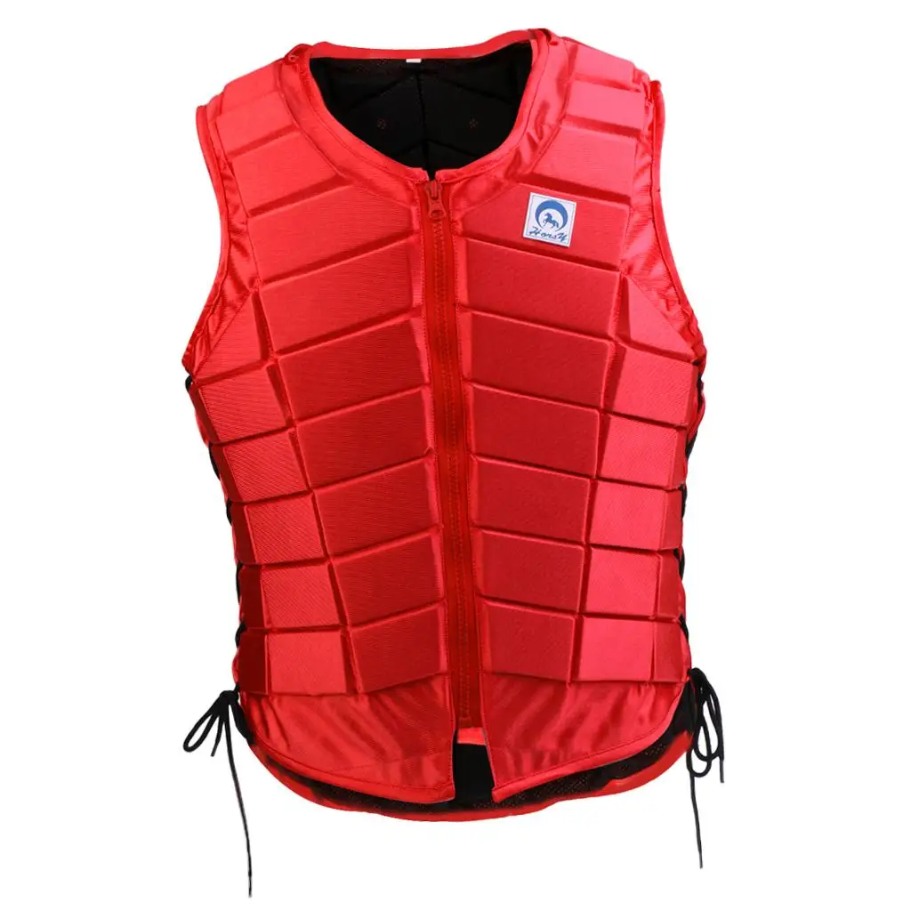 Equestrian Vest EVA Body Protector Horse Riding Vest for Kids and Adults Safety Riding Apparel Gear