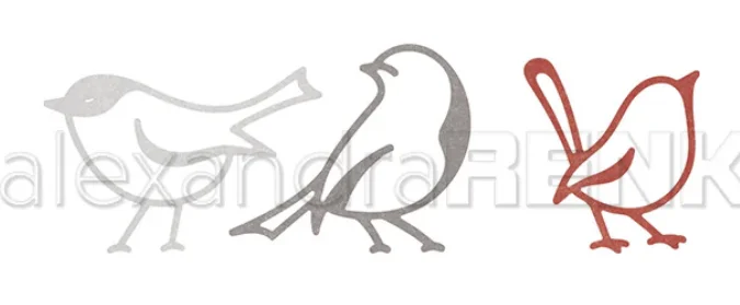 Neu eingetroffen: Vorverkauf von Vogel-Stanzformen und Stempeln für DIY-Scrapbooking/Fotoalben, dekorative Prägung, DIY-Papierkarten