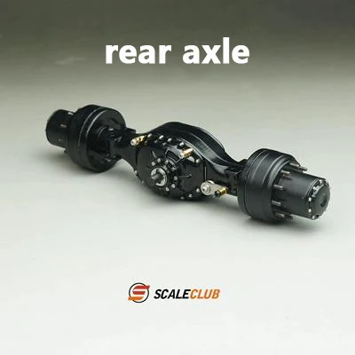 Scaleclub 1/14 Modder Kop Sleepkop Nieuw Wiel Reductie Slotverschil Gebroken Transmissievermogen Achteras