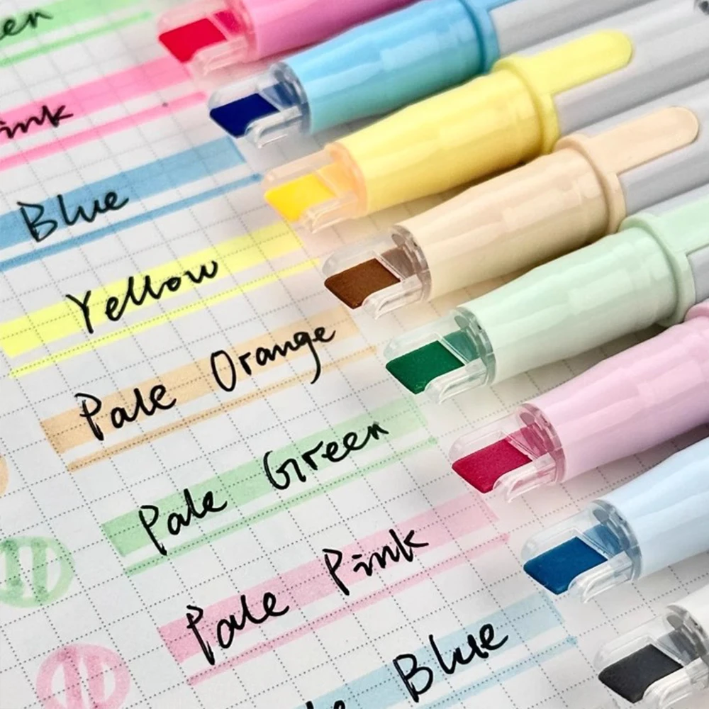 اليابان الطيار ثنائي المسار قلم تحديد التجفيف السريع المزدوج نهاية ماركر طبعة محدودة بمناسبة مفتاح قلم تحديد اللون القرطاسية #6