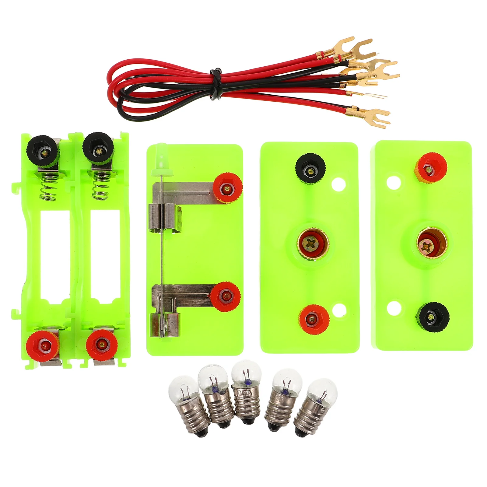 

1 set 1 Set Stem Electricity Experiment Kit Circuit Learning Science Physics Lab Building Kits For Kids Boys Girls Home School