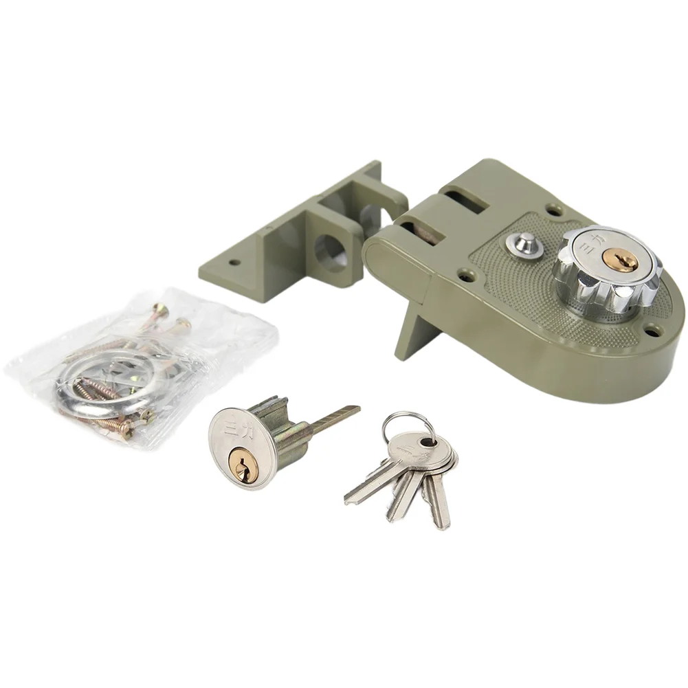 Robust Mortise Lock for Metal Doors Designed for Mechanical Electrical Cabinets with Left or Right Hand Opening Compatibility