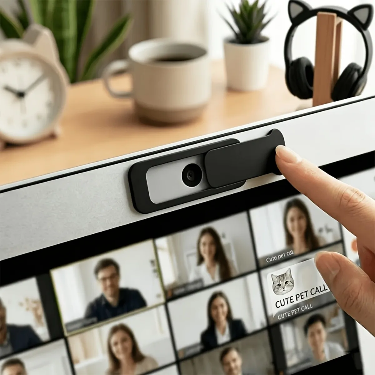 Laptop camera film, ultra-thin camera masking tape, ensuring privacy and security, compatible with laptops and desktops