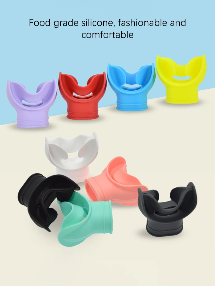 Embout buccal en silicone confortable pour la plongée sous-marine, support de poulpe, housse de retenue, facile à utiliser, Sochi