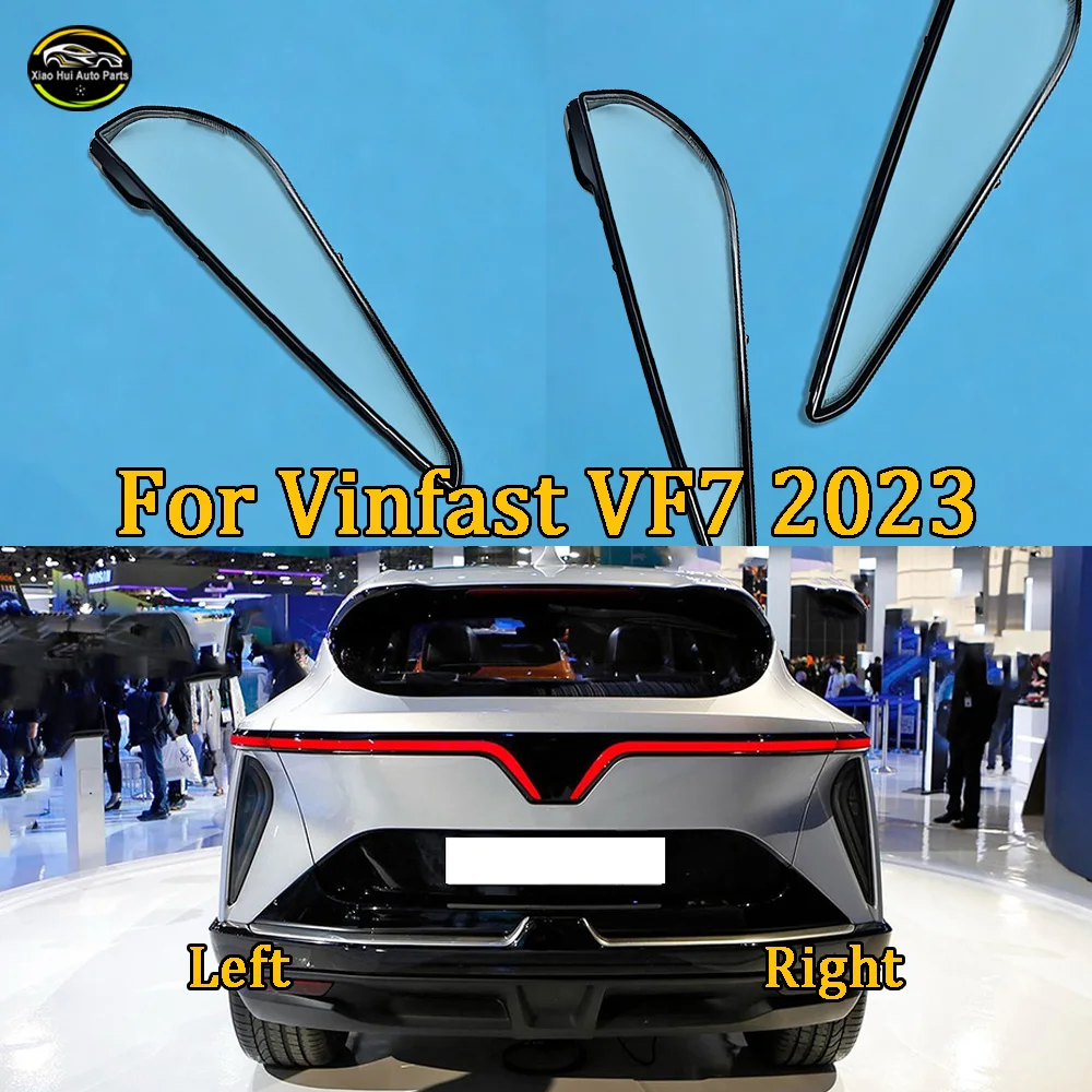 For Vinfast 2023 VF7 Car Rear Taillight Shell Brake Lights Shell Taillight Lens  Replace Auto Rear Lamp Shell lens cover