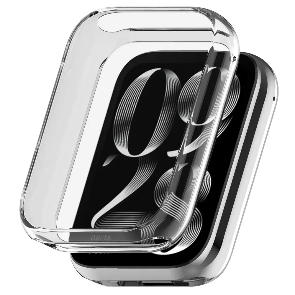 New TPU Protective Cover All-Around Anti-Scratch Screen Protector Smart Watch Full Cover Case Shell for Xiaomi Band 9 Pro