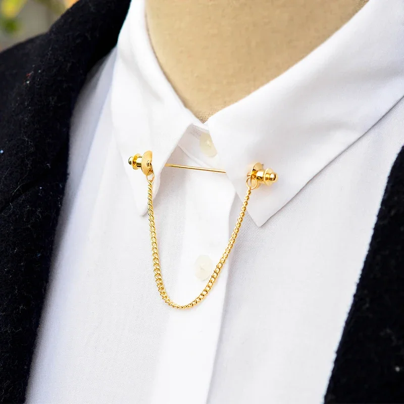 المعادن شرابة رابطة عنق طوق بار دبوس كليب الفاخرة التلبيب دبابيس ودبابيس أنيق التعادل اكسسوارات هدية مجوهرات للمناسبات الرسمية #6