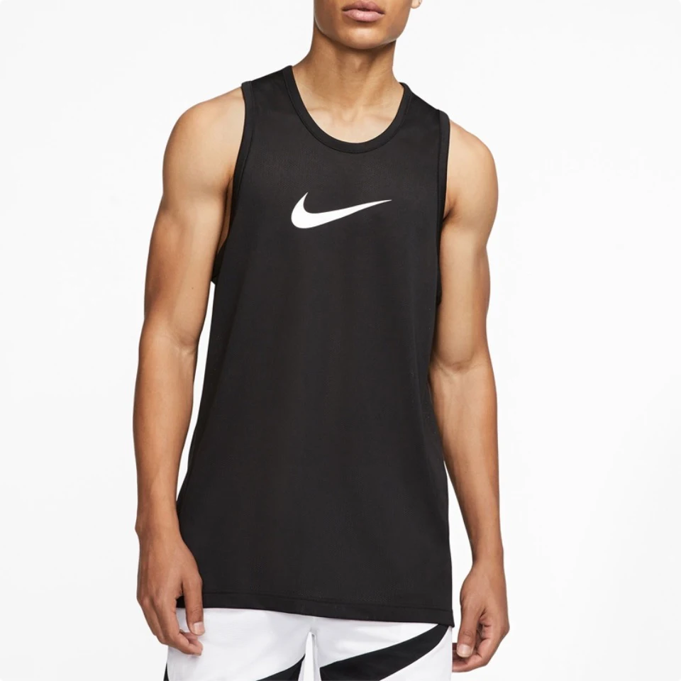 Original Nike Men Loose-Fit Quick-Dry Sleeveless Sports Vest for Basketball Track and Field Running and Fitness Training BV9388